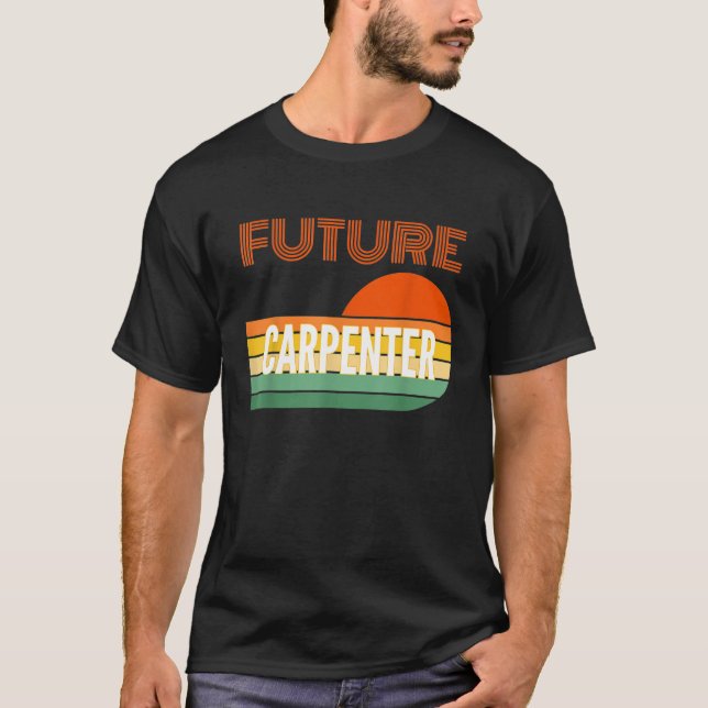 Carpenter Gifts Future Carpenter T-Shirt (Framsida)