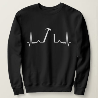 Carpenter Heartslag Karpentry woodworking Gift T Shirt