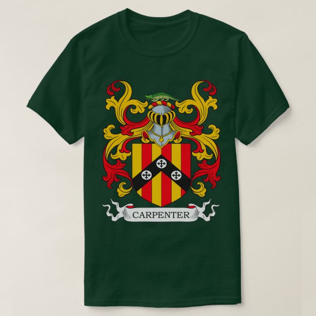Carpenter Jackat med Arm 4 T Shirt (Design framsida)