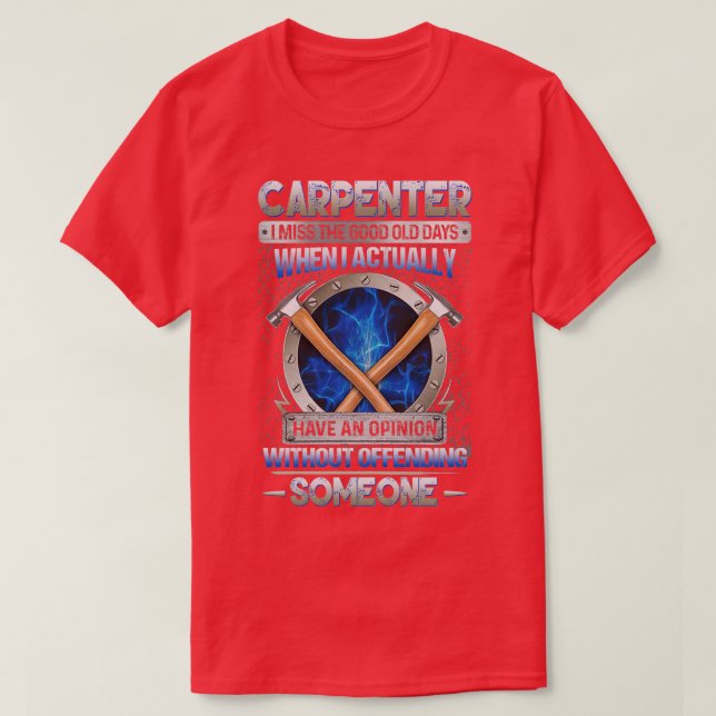 Carpenter, jag missar Bra gamla dagar när jag fakt T Shirt (Design framsida)