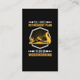 Carpenter Pension Plan Far WoodArbetare Pappa Visitkort