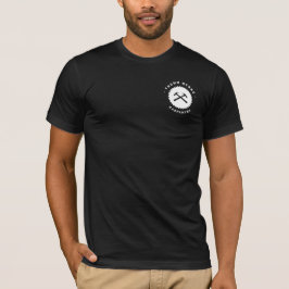 Carpenter Plywood Construction Black T Shirt