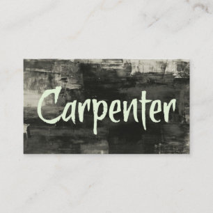 Carpenter Rustic Affärskort Visitkort