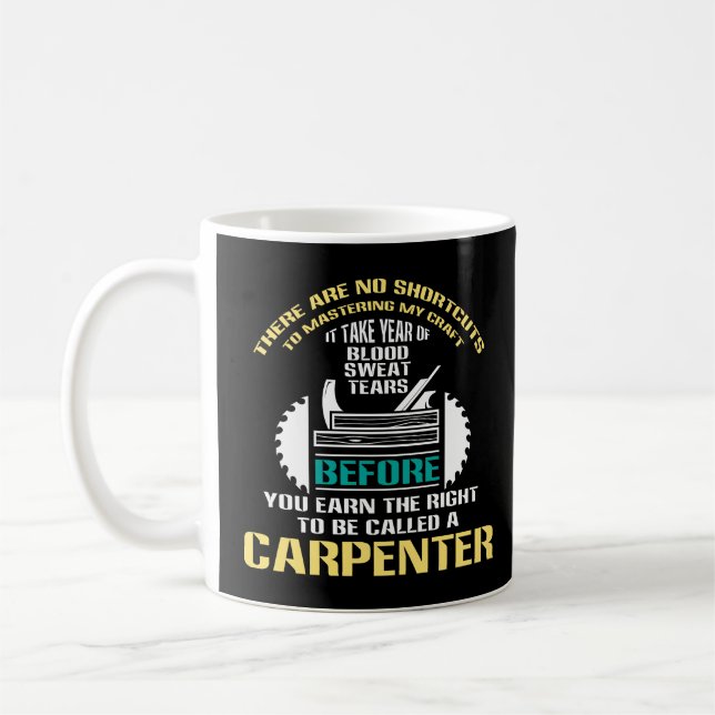 Carpenter som ska kallas "Carpenter Gift" Kaffemugg (Vänster)