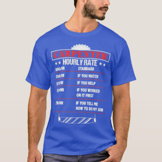 Carpenter-timtaxering för ynka Carpenter-joke T Shirt