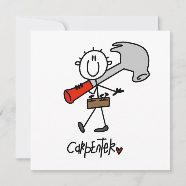 Carpenter with Hammer (Framsida)