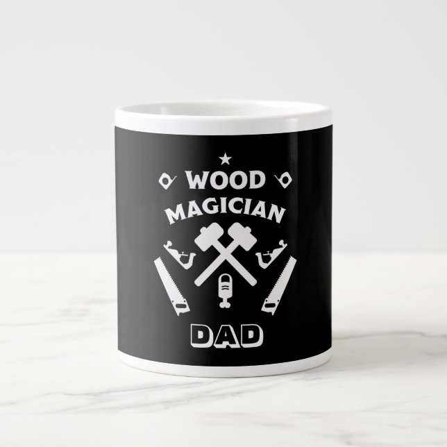 Carpenter WoodArbetare Jumbo Mugg (Framsidan)