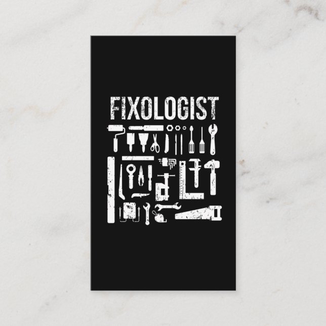  Carpenter Woodworking Humor Craftsf Visitkort (Framsida)