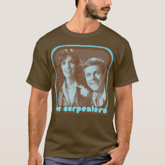Carpenters Retro 70-talets Fläkt-design i Stil T Shirt
