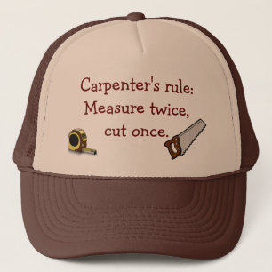 Carpenter's Rule Hat Keps