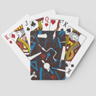 Carpenters Verktyg, träbearbetning Casinokort