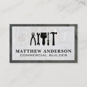 Carpentry Handyman Verktyg Visitkort