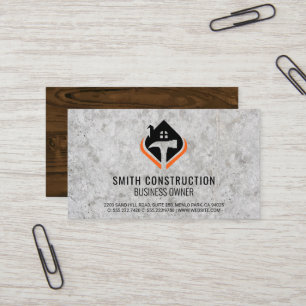 Carpentry Logotyp   Betongträ Visitkort