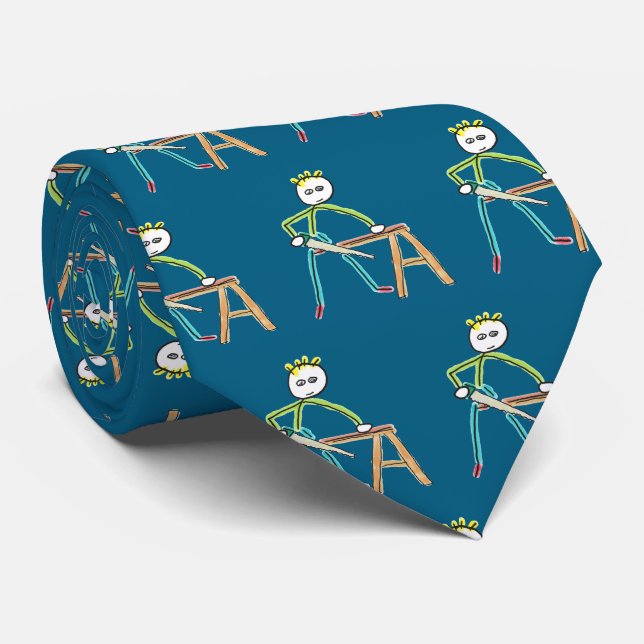 Carpentry Stickman Slips (Rullad)