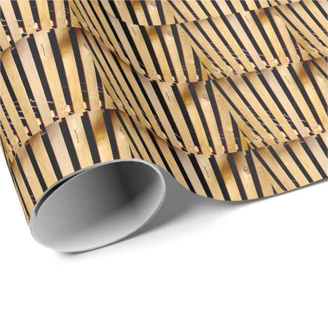 Carpentry: Trästaket, Presentpapper (Rullad Hörn)