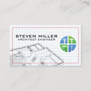 Carpentry Verktyg   Arkitektens Logotyp   Grid Lin Visitkort