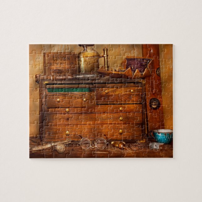 Carpentry - Verktyg - under mina yngre dagar Pussel (Horisontell)