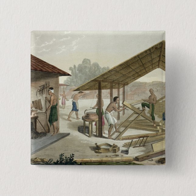 Carpentryseminariet i Kupang, Timor, pläterar 6 Knapp (Framsida)