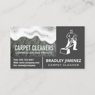 Carpet Cleaner   Carpet Matta   Tvålsuger Visitkort