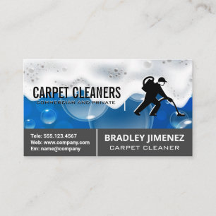 Carpet Cleaner   Carpet Matta   Tvålsuger Visitkort