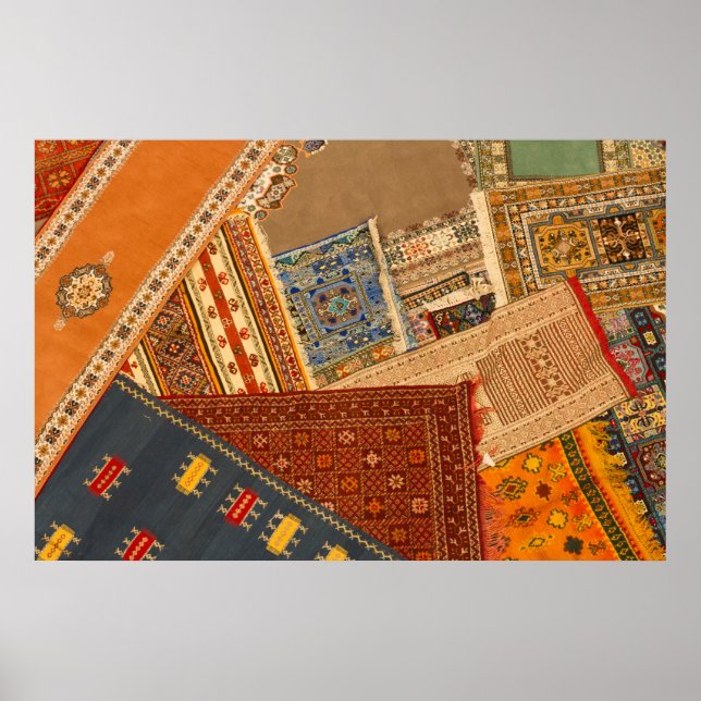 Carpet Collage Close Up Poster (Framsidan)