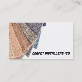 Carpet Installer Visitkort