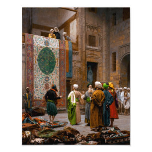 Carpet Merchant Jean-Lé om é Rô mig Fototryck