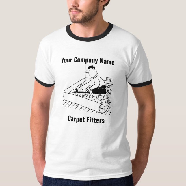 Carpet Passter Fitter T Shirt (Framsida)