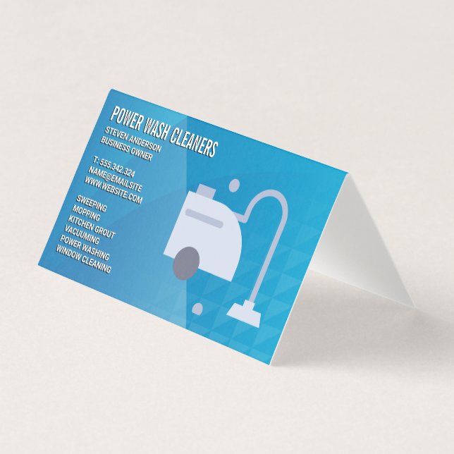 Carpet Städning | Ångvakuum Kort (Framsida)