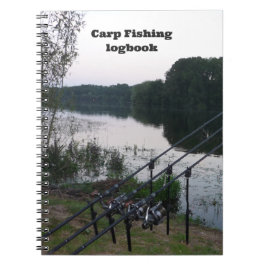 Carpfiske fångar & villkorar anteckningsboken anteckningsbok