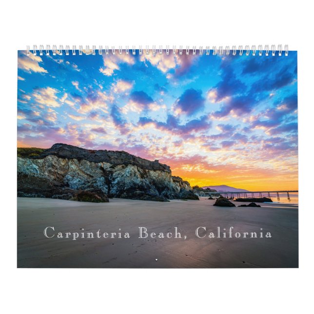 Carpinteria Beach, Kalifornien Kalender (Omslag)