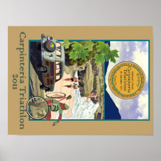 Carpinteria Triathlon 2011 Poster