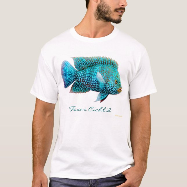 Carpintis Texas CichlidT-tröja Tee Shirt (Framsida)