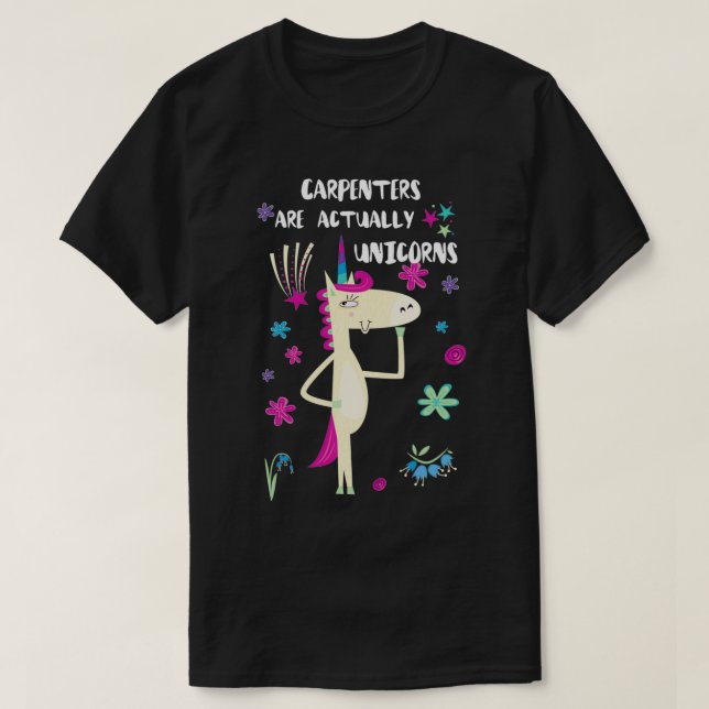 Carpterer är faktiskt universitet t shirt (Design framsida)