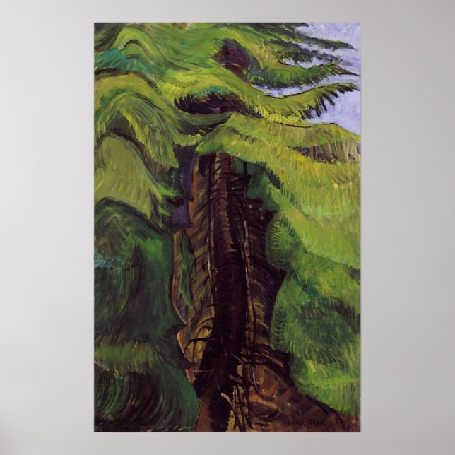 Carr - Cedar Sanctuary 1942 Poster (Framsidan)