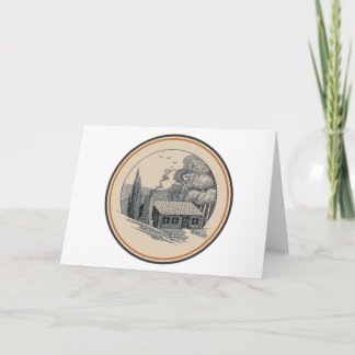 Carr Chinas WV State Park Series: Log Cabin Kort