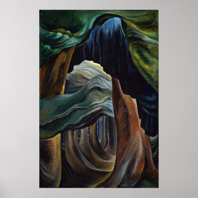 Carr - Forest, British Columbia 1931 Poster (Framsidan)