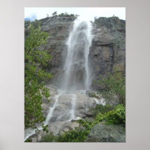 Carr kanjonvattenfall poster