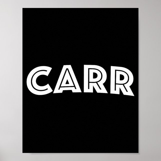 Carr  poster (Framsidan)
