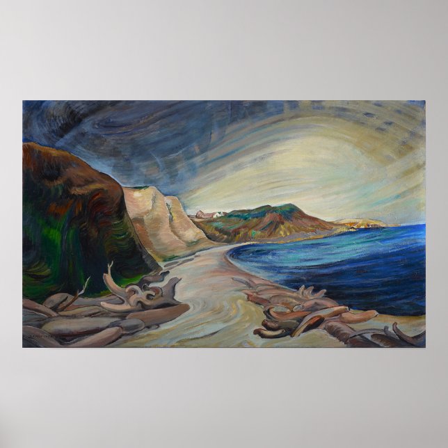 Carr - Shoreline 1936 Poster (Framsidan)