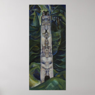 Carr - Totem och Forest Poster