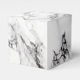 Carrara Marble Favor Box Presentaskar