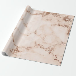  Carrara Marble Stone ro White Coral Guld Carrara Presentpapper