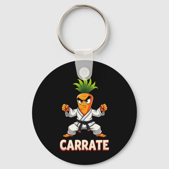 Carrate Karate Morot Mma Studenter Tränare _1  Nyckelring (Framsida)