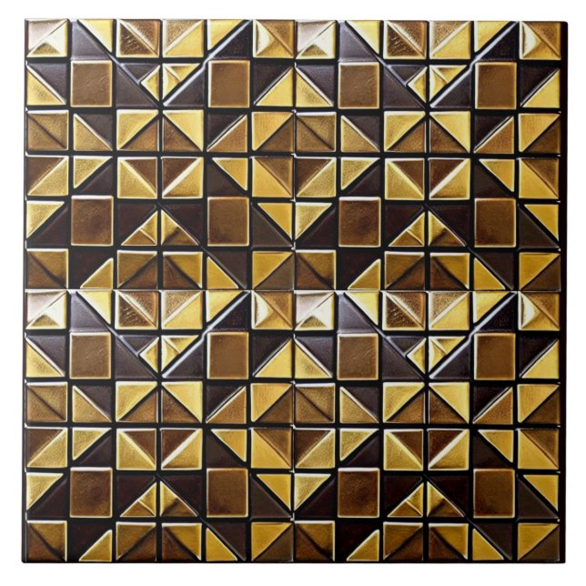 Carreau en céramique - Coll. Afro Tiles -15.2x15.2 Kakelplatta (Framsidan)