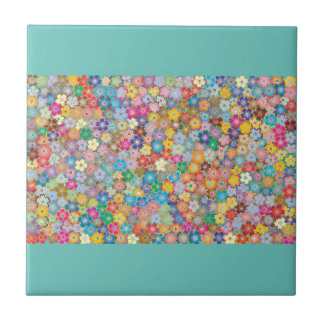 CARREAU EN CÉRAMIQUE FLORAL KAKELPLATTA