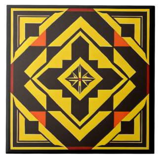 Carreau Motifs déco Afro - Coll. Afro Tiles Kakelplatta
