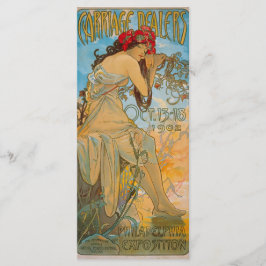 Carriage Dealers by Alphonse Mucha (1902) Bookmark Meny