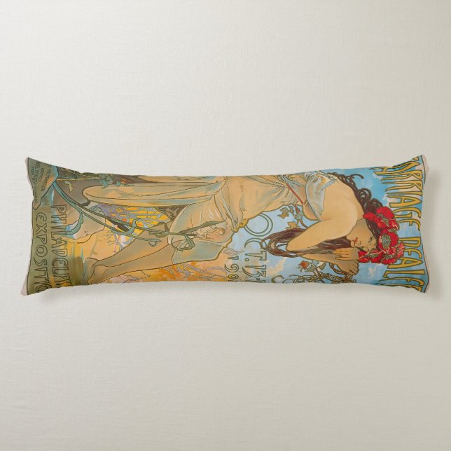 Carriage Dealers by Alphonse Mucha (1902) Kroppskudde (Framsidan)