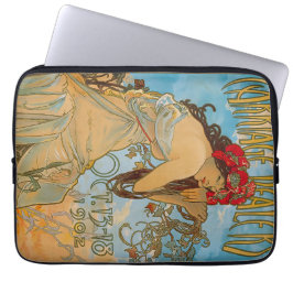 Carriage Dealers by Alphonse Mucha (1902) Laptop Fodral